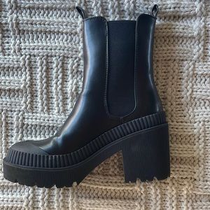 ASOS chunky black boots